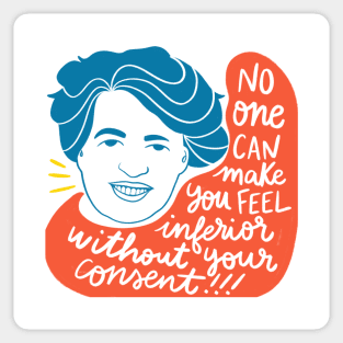 Eleanor Roosevelt quote Sticker